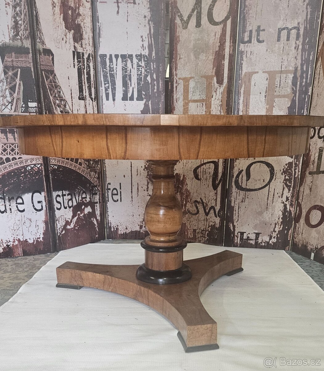 Stůl biedermeier dýha - 3