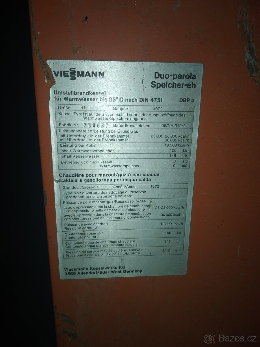 Kotel na plyn a topný olej - 3