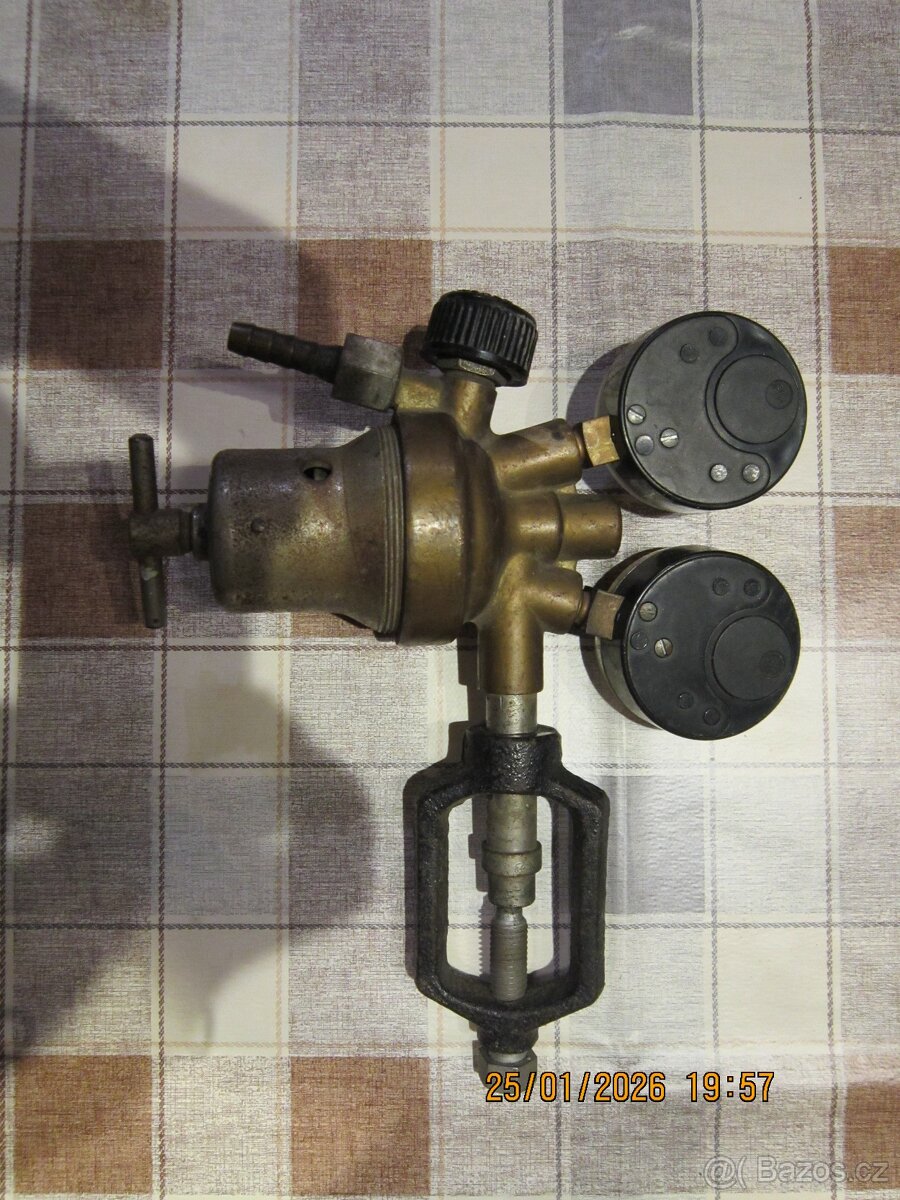 redukční ventily acetylén + kyslík - 3
