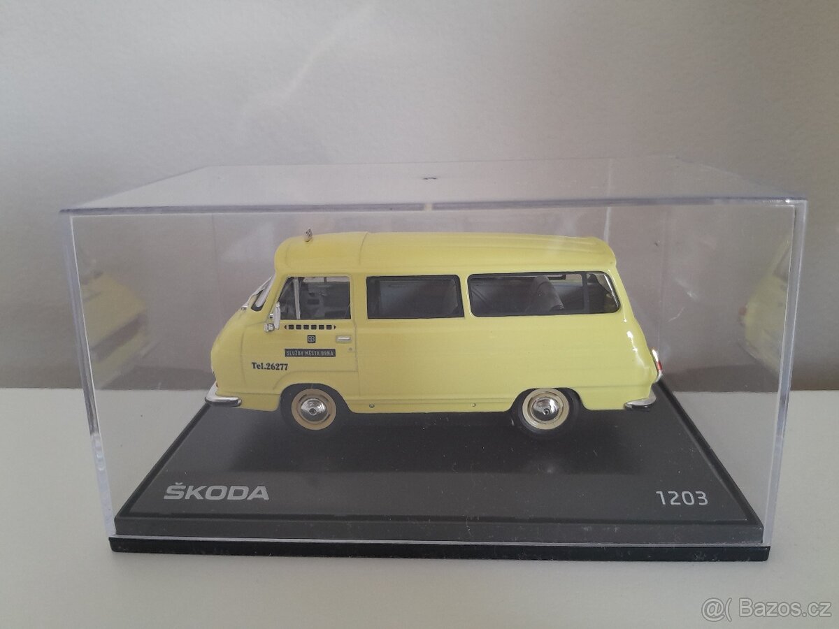 model ŠKODA 1203 TAXI BRNO/ABREX 143ABSX-705X D05 - 3