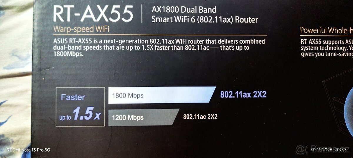 Wifi 6 router Asus RT-AX55 - 3
