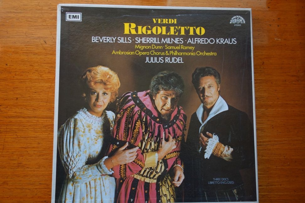 LP vážná hudba - nahrávky 70-80. léta, Bach až Verdi - 3