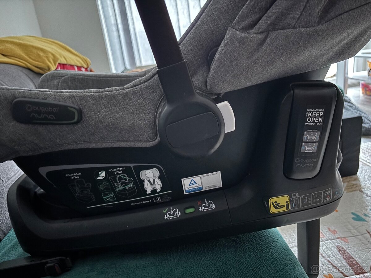 Bugaboo Turtle Air by Nuna šedá - 3