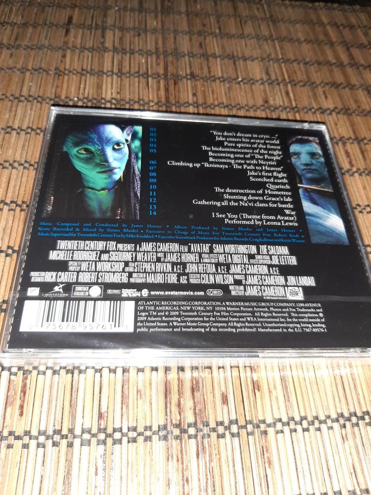 Soundtrack AVATAR CD nové, nehrané zatavené ve folii - 3