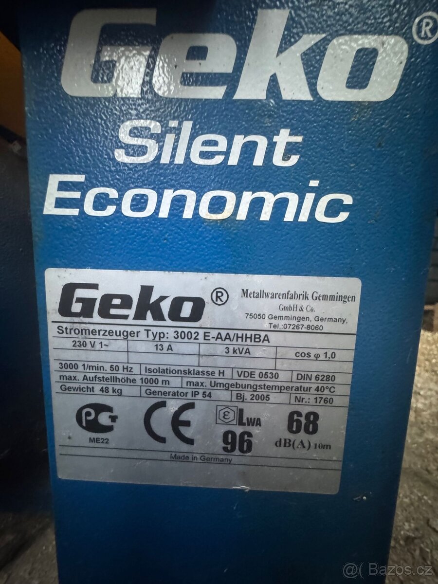 Elektrocentrála GECO - 3
