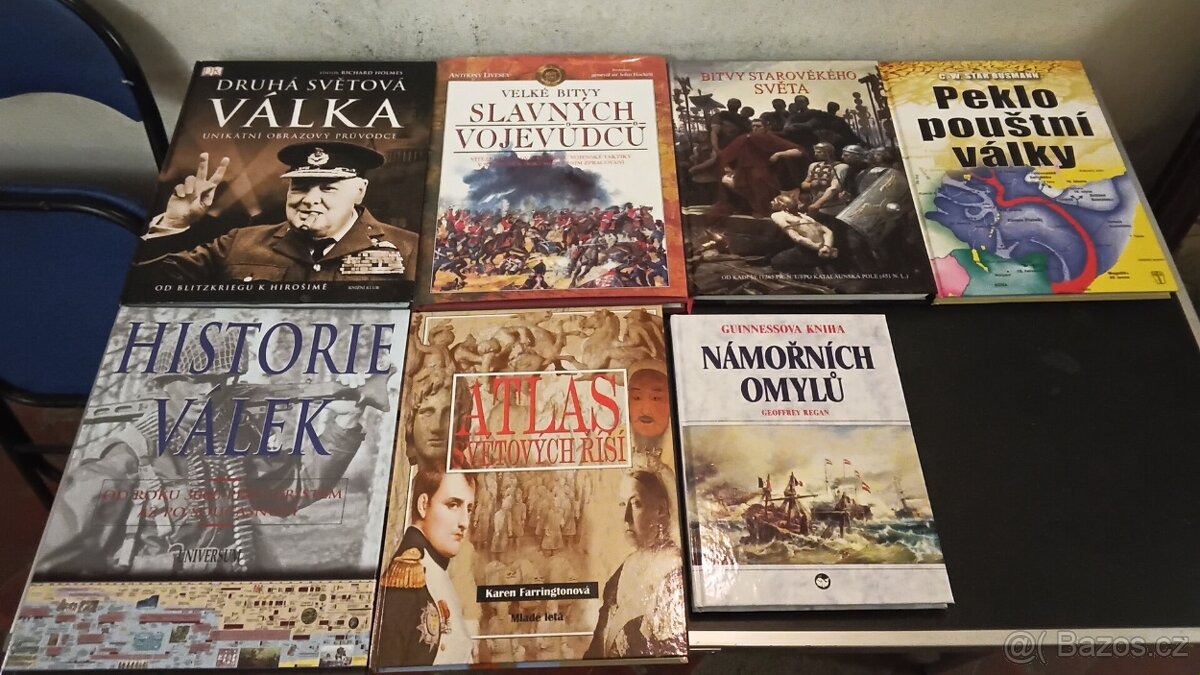 Knihy vojsko ,válka, a jiné . - 3