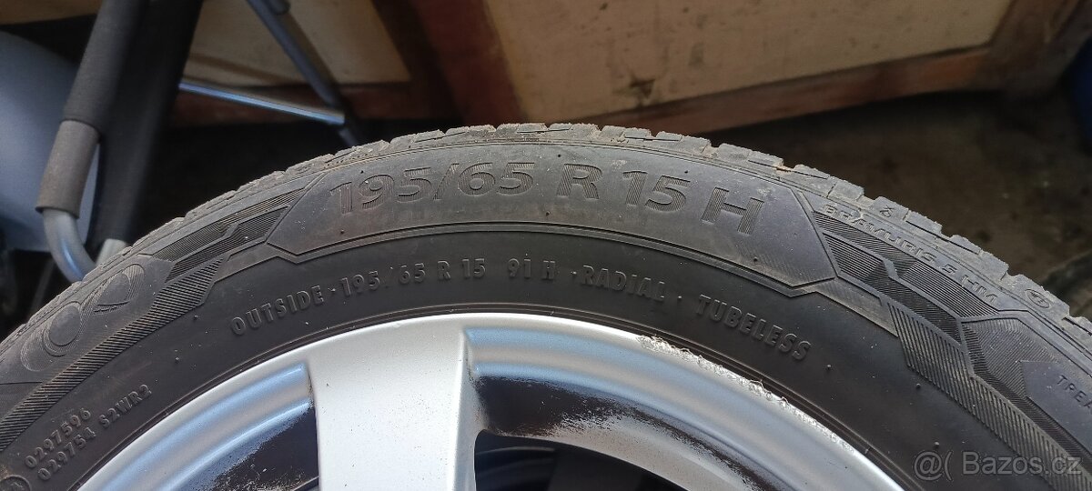Letní ALU sada 195/65 r15 - 3