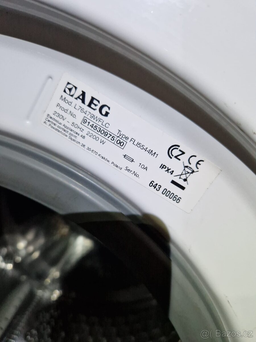 Pračka na 7 kg - aeg - parní funkce - 3