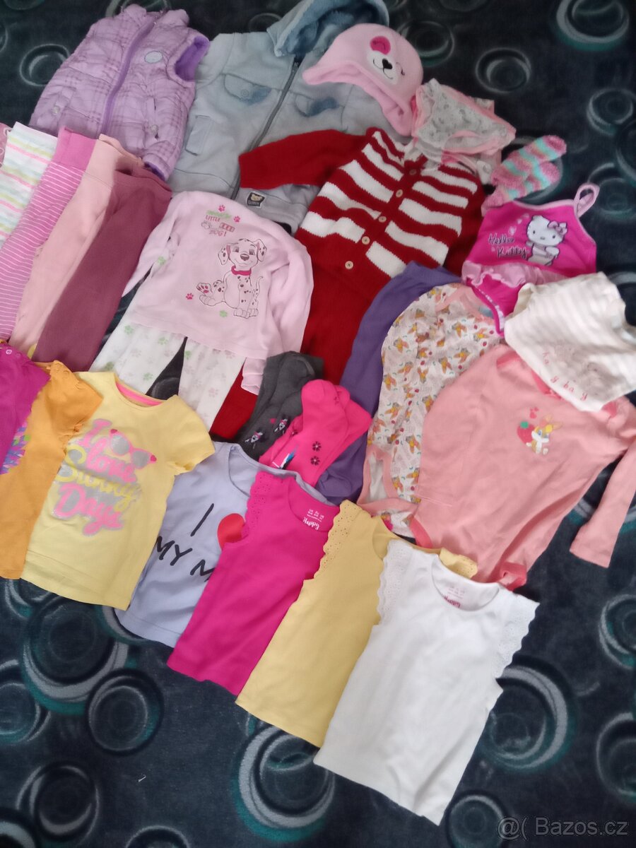 Dětské oblečení velikost 92/86 pro holčičku - 3