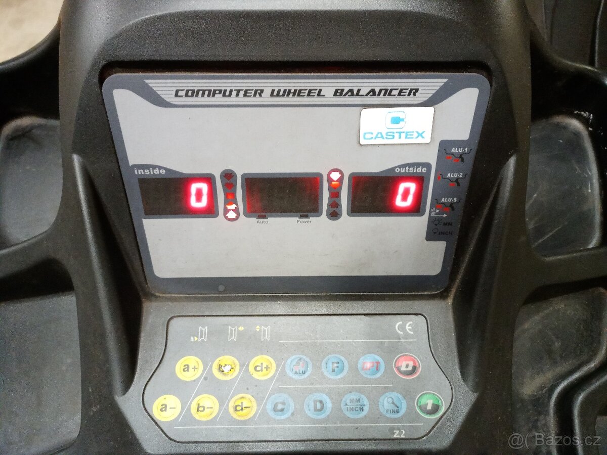 Pneuservis, zouvačka, vyvažovačka, set, sada - 3