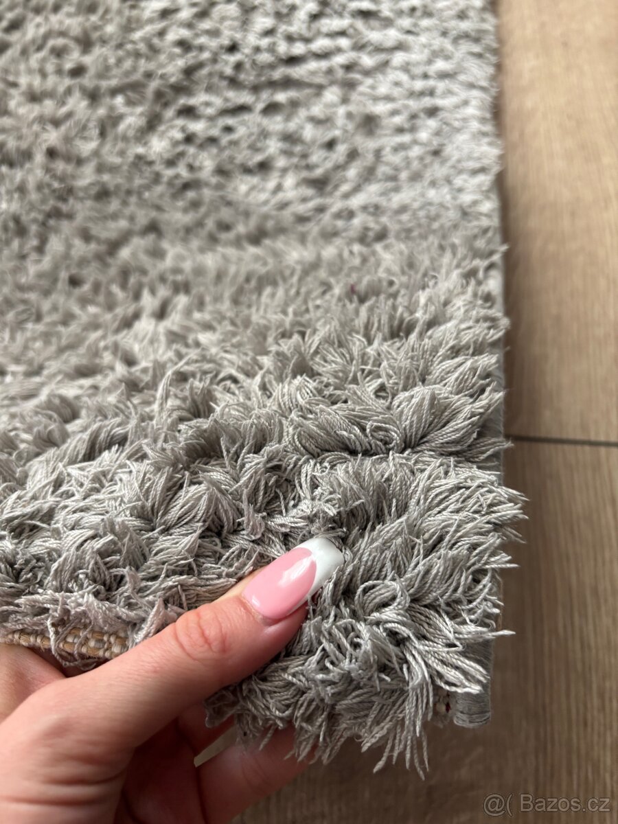 Šedý koberec 120x170cm - 3