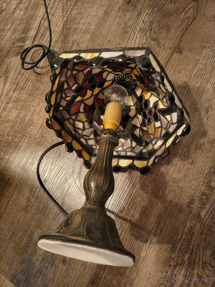 Vitrážová stolní lampička - 3