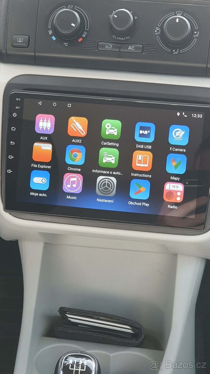 Autorádio Android Vordon HX-101+ Redukce. - 3
