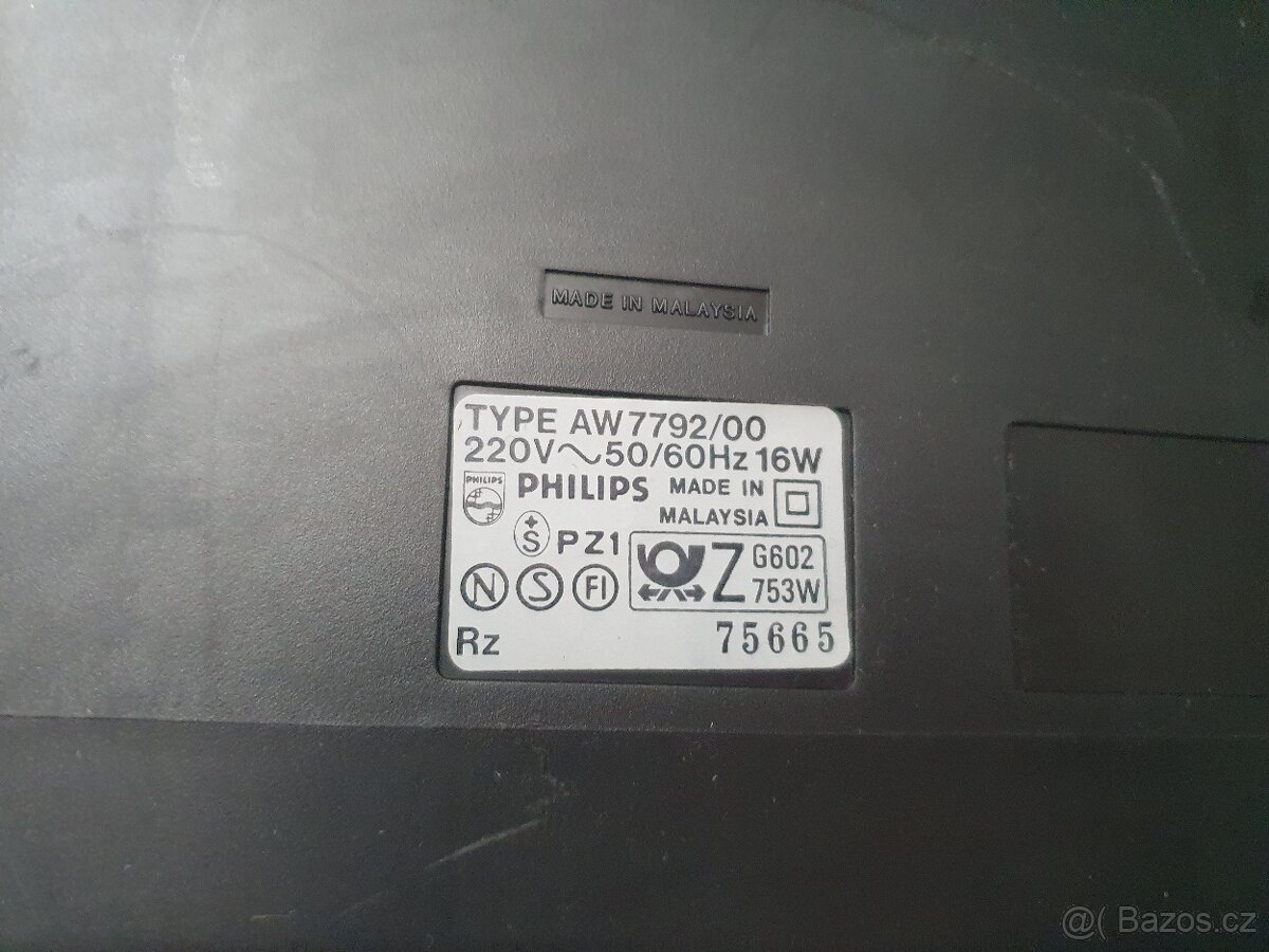 PHILIPS TYPE AW 7792/00 Boombox r.v.1992 - 3