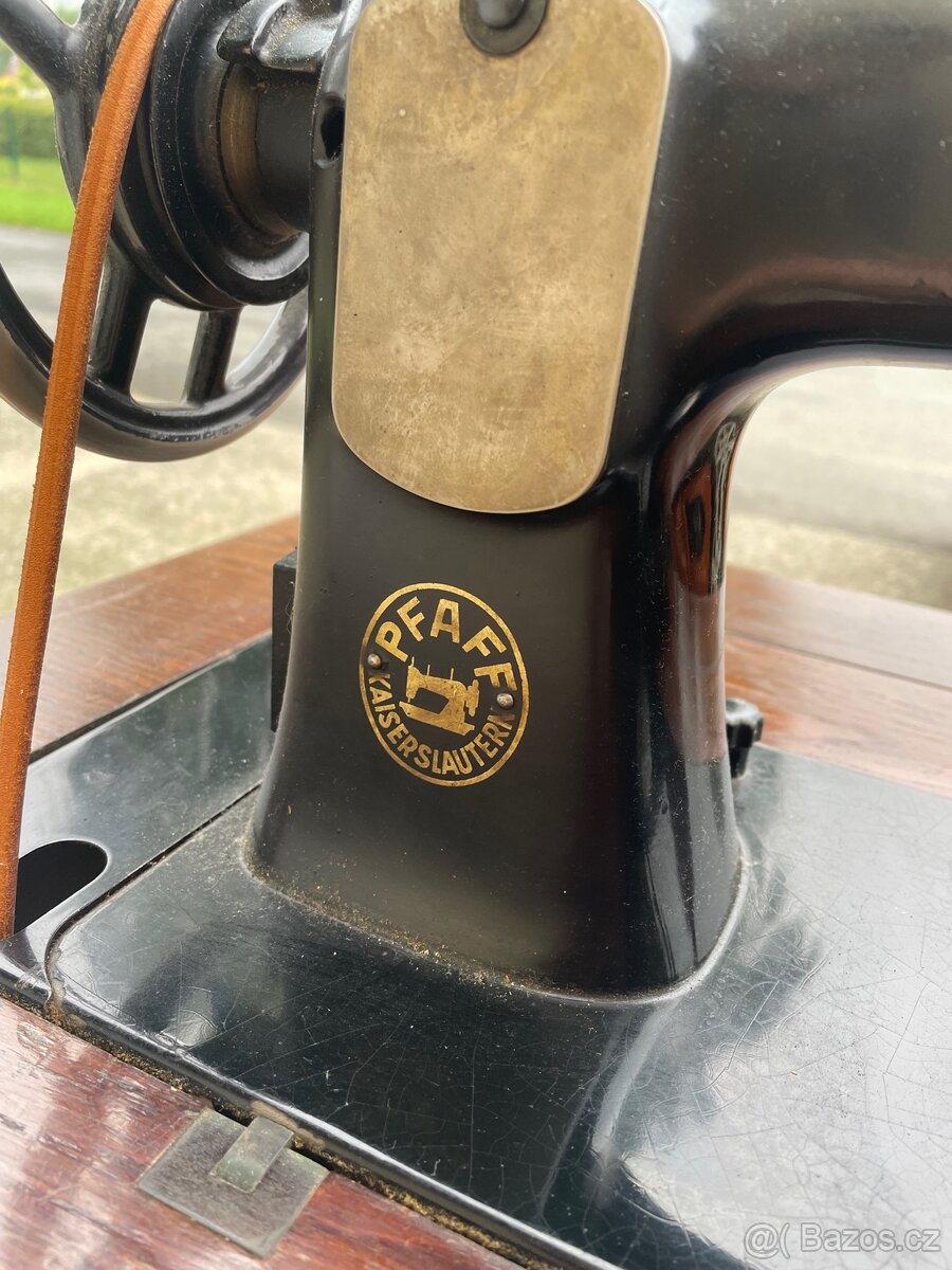 Šicí stroj Pffaf (starožitný) - 3