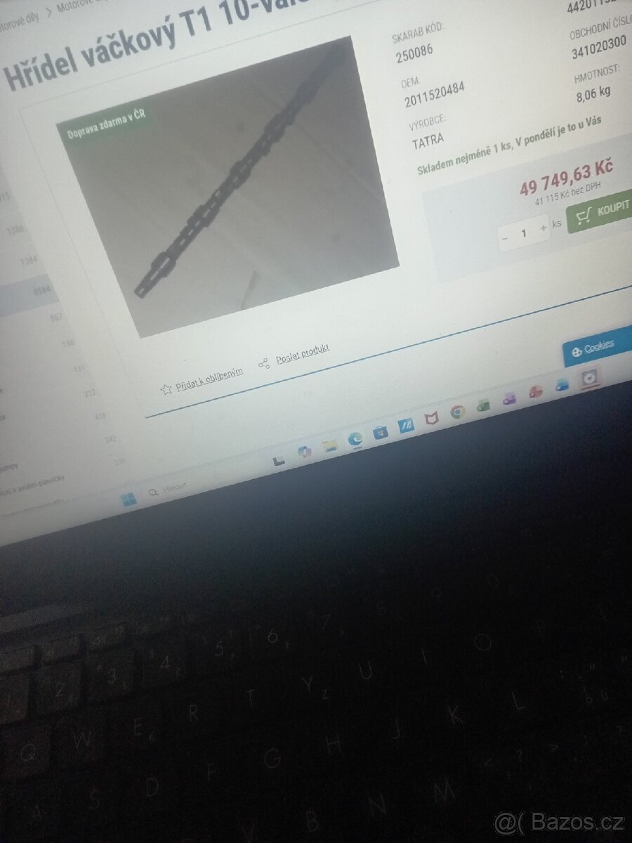 Vackovy hřídel Tatra 815 - 3