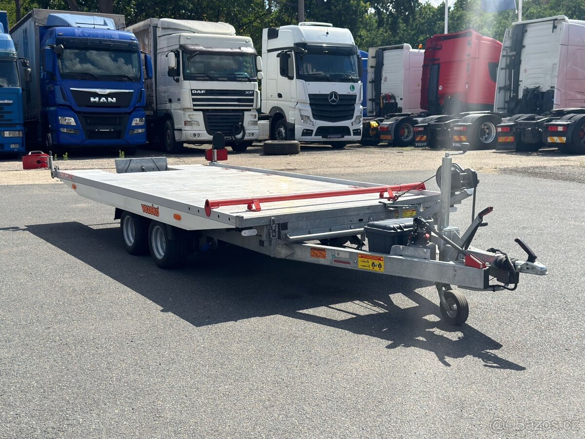 Vezeko R2B2J 2700KG sklápěcí autopřepravník, plaťák