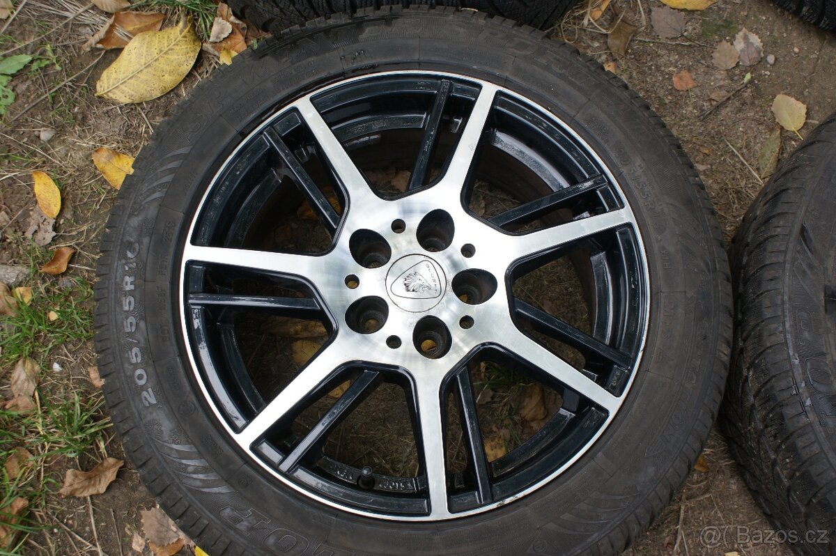 dvoubarevná R16 Aluett kola Skoda VW Seat Audi zimní pneu - 3