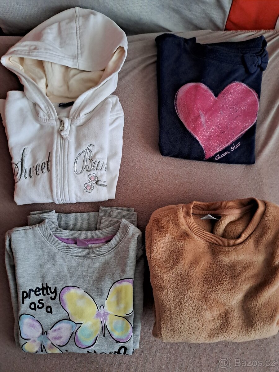 Dívčí oblečení vel. 104-122 - 3
