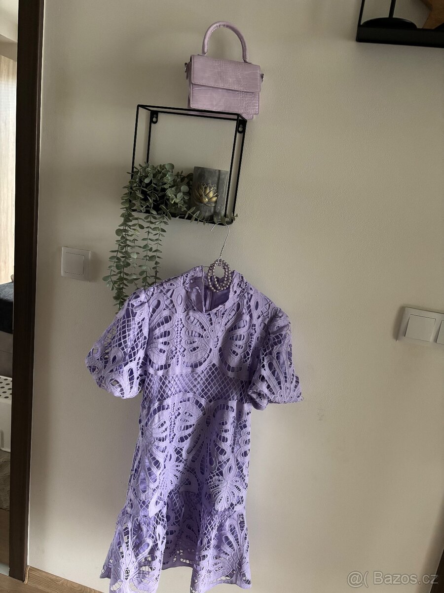 Damske lila saty - 3