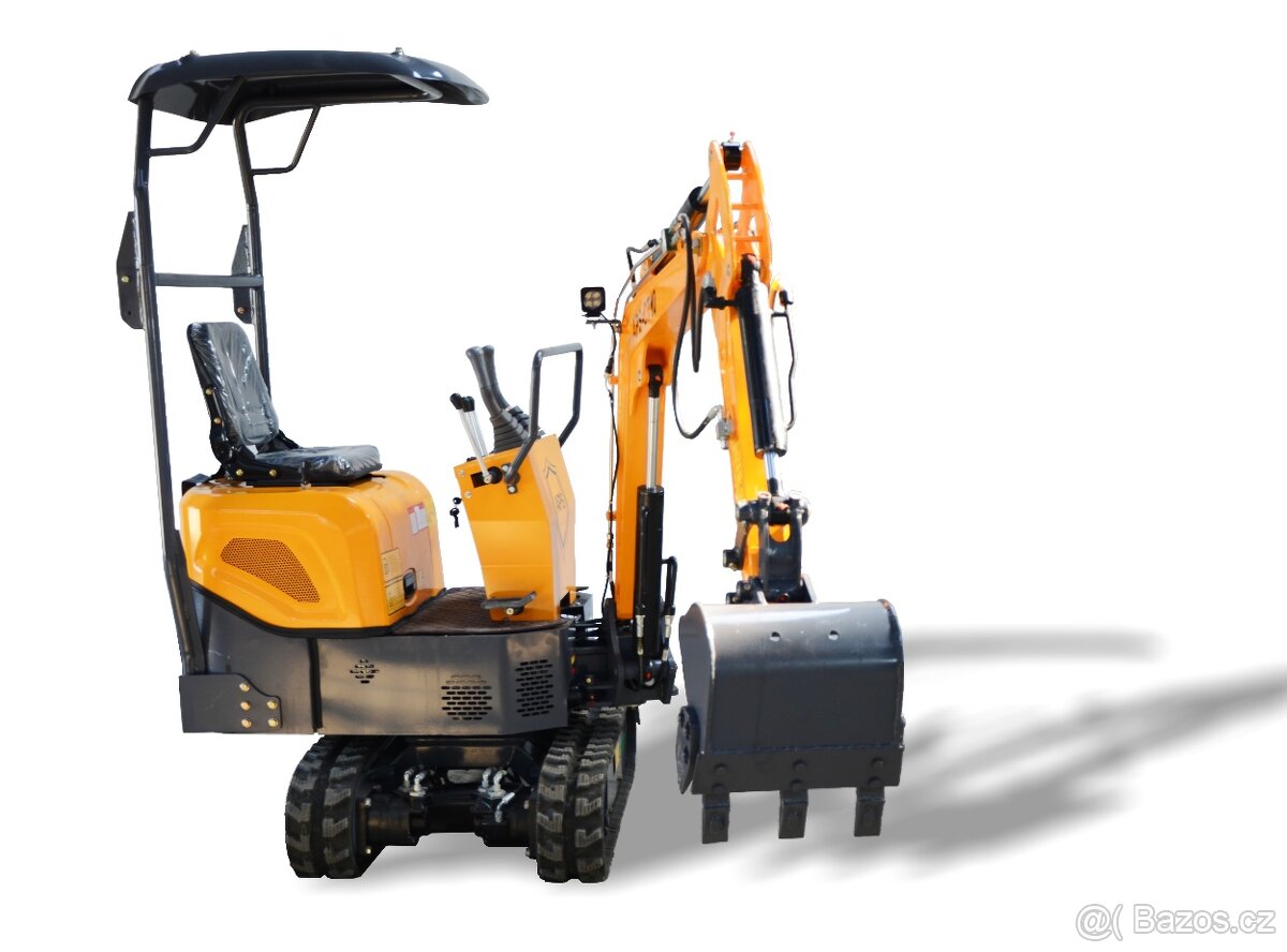 minirypadlo, minibagr, bagr - 3