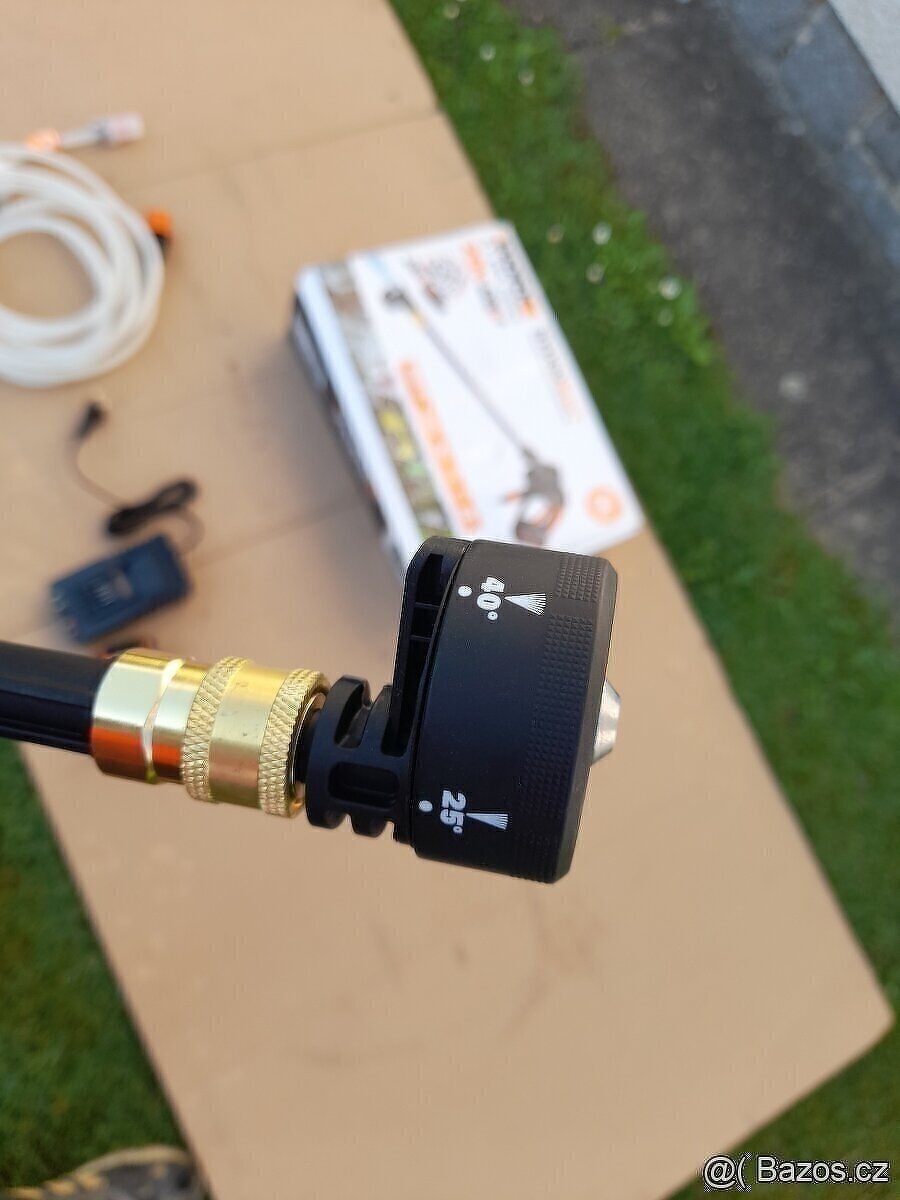 Aku vysokotlaký čistič vapka Works WG 620 E - 3