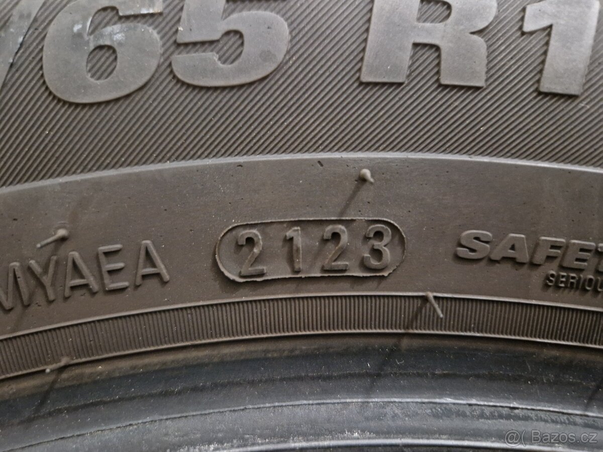Prodám letní pneu 185/65 R15 - 3