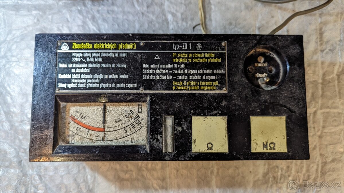 Měřící přístroje ČSR - 3