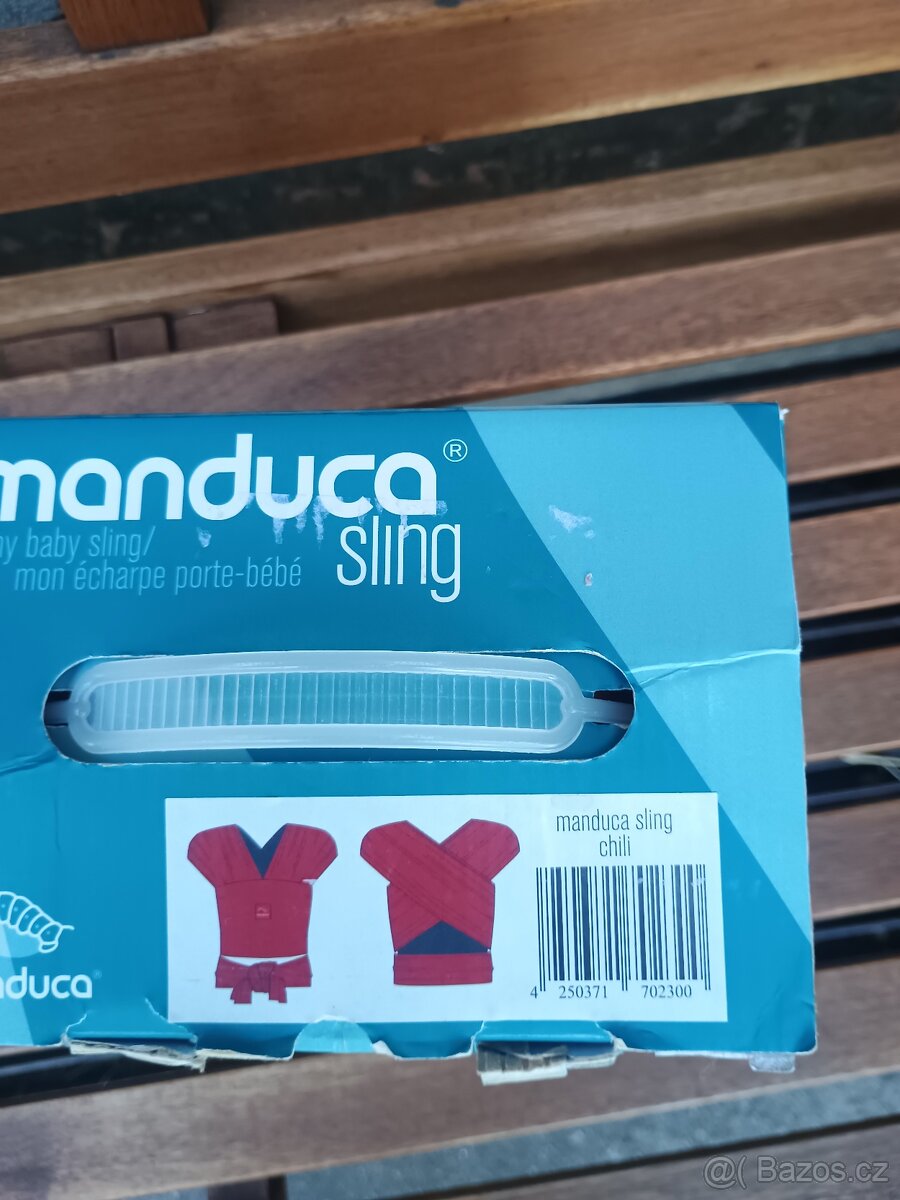 Manduca Sling šátek, barva chilli - 3