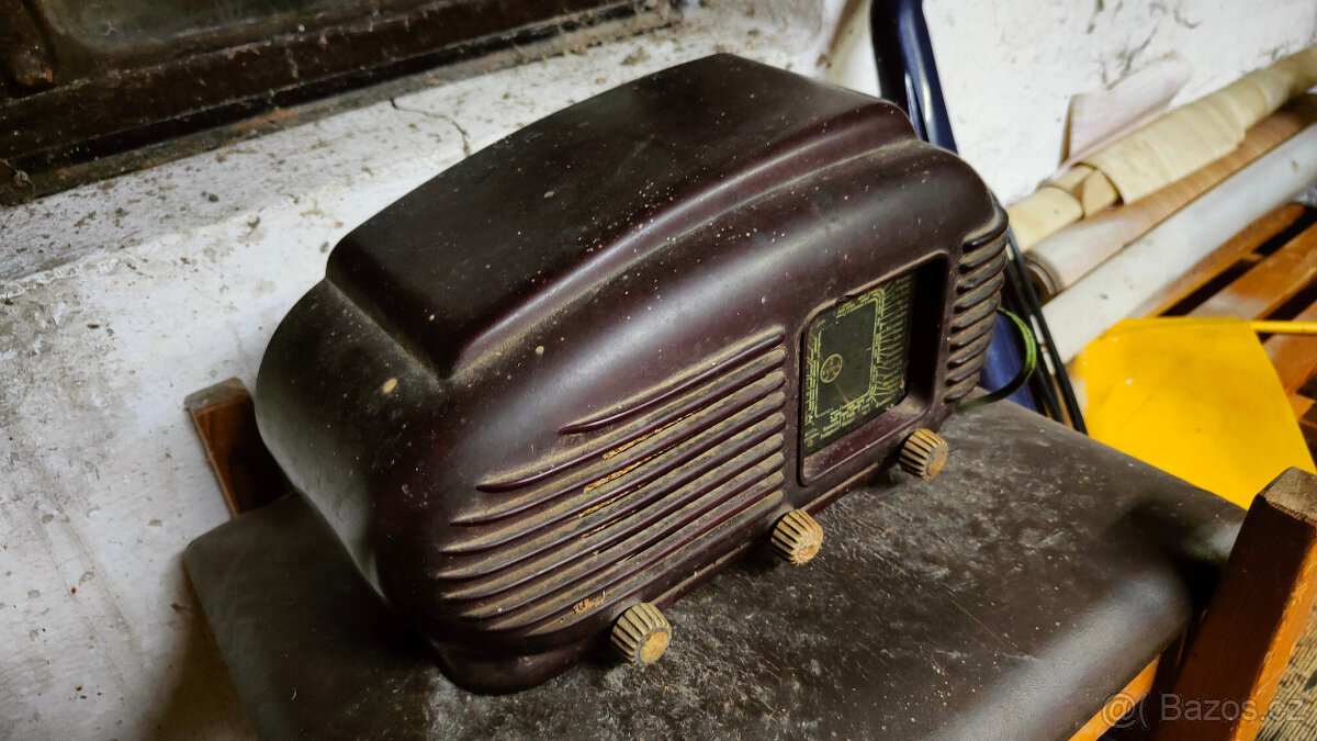 Starožitné rádio Art Deco TESLA - 3