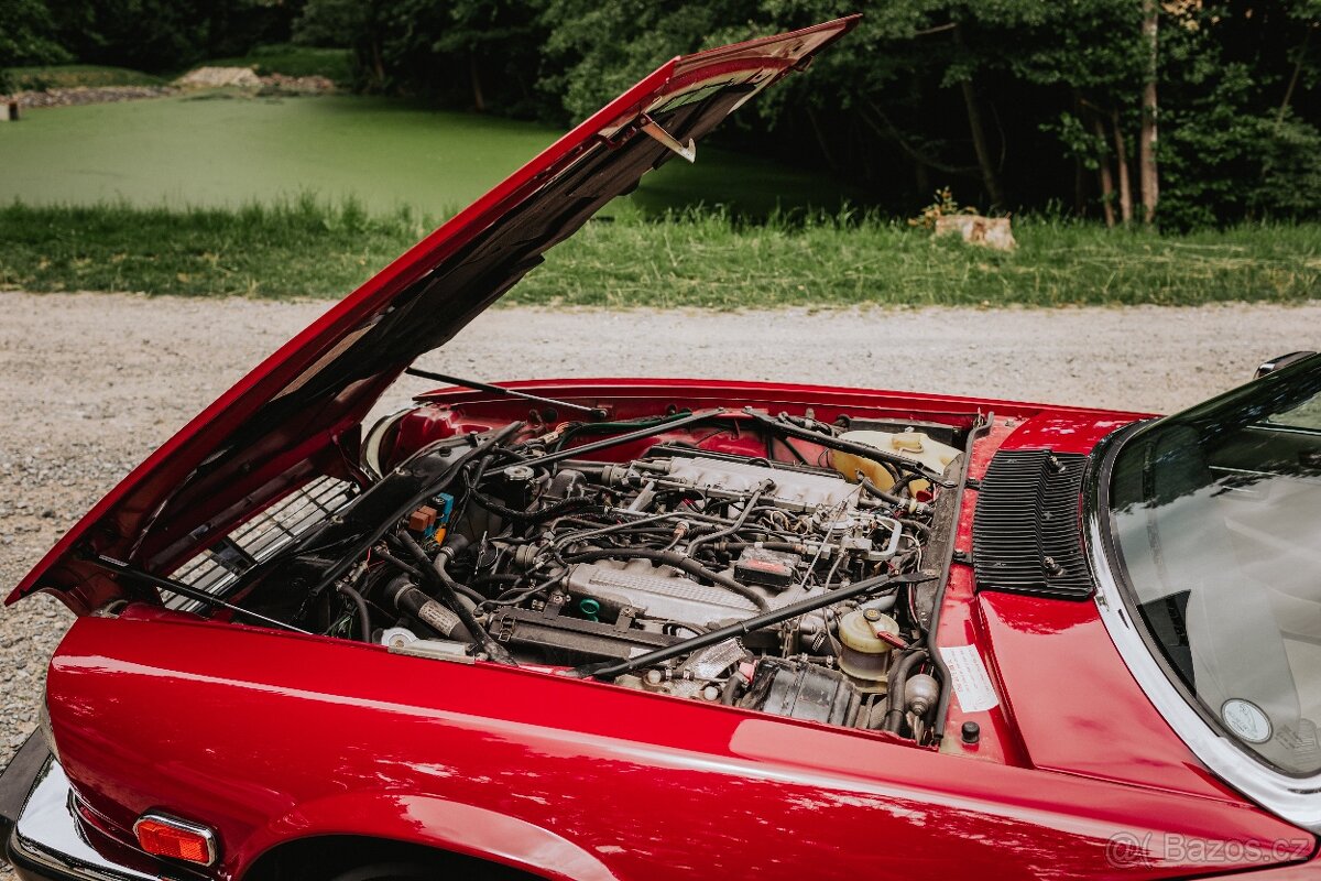 Jaguár XJS convertible, červený - 1987 - 3