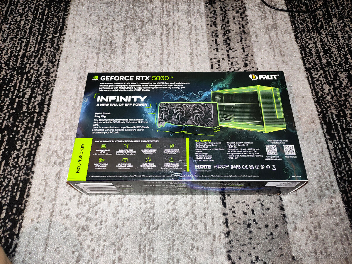 PALIT RTX 5060 Ti Infinity 3 16GB - Nová - Záruka 3 Roky - 3