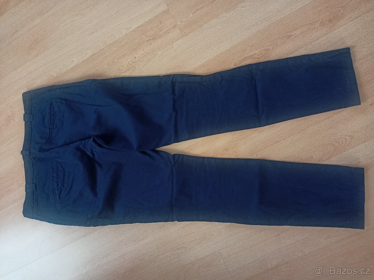 Kalhoty zn. Mango dámské modré tmavě, vel. 38 - 3