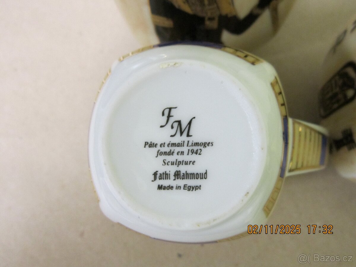 keramická souprava dovoz Egypt - 3