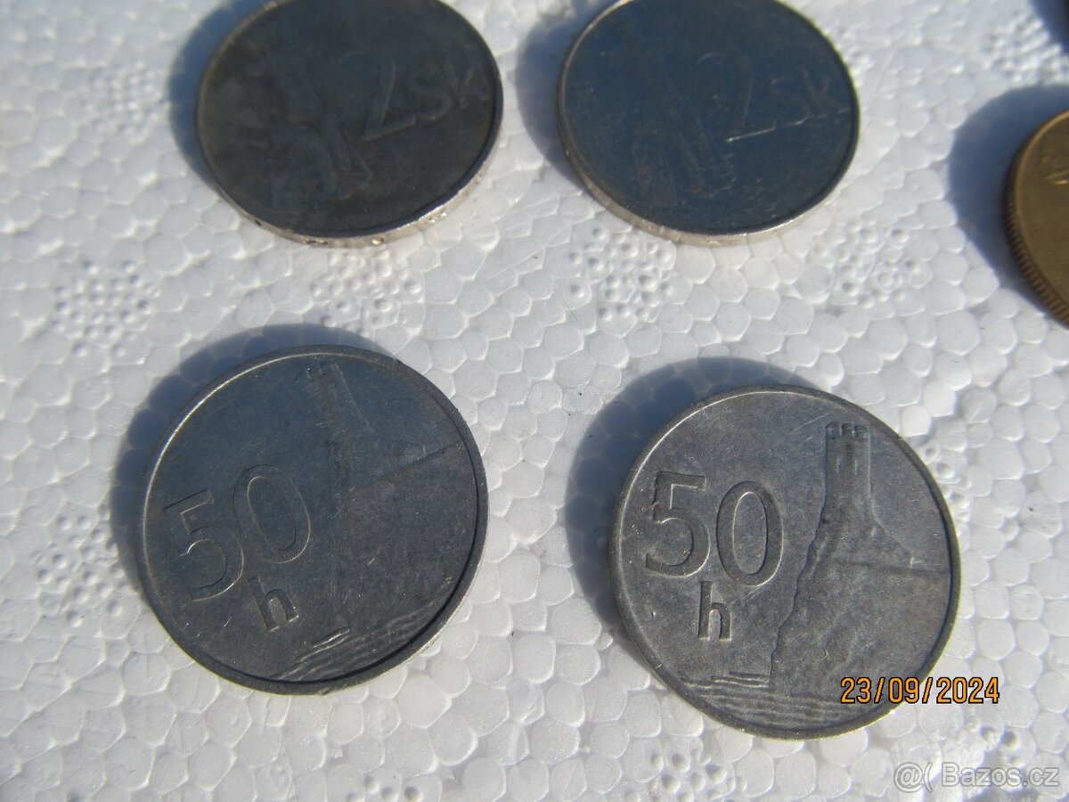 mince kovové - 3