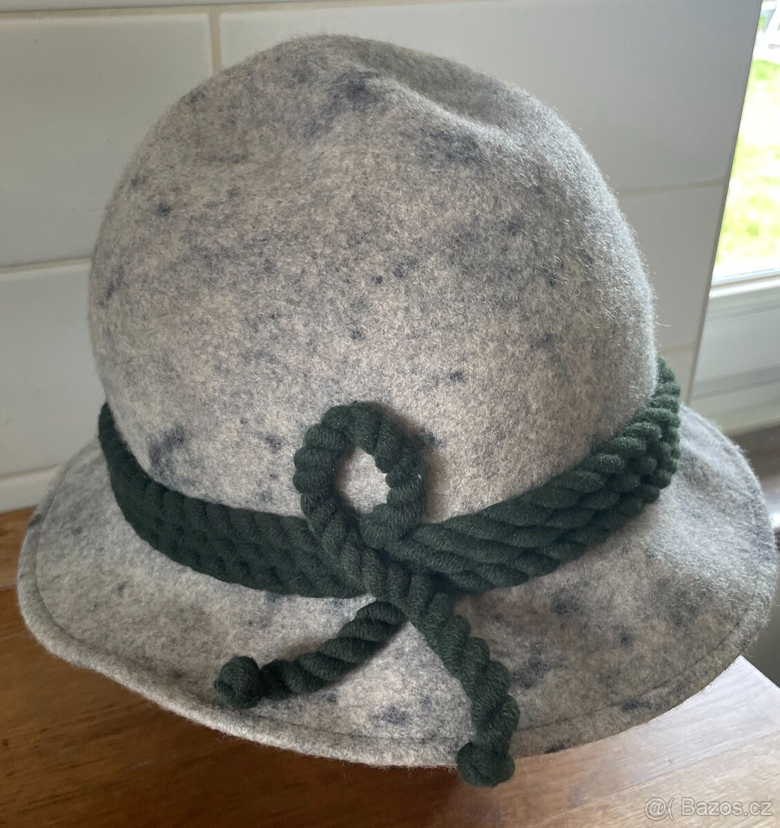 Pánský klobouk v selském, mysliveckém stylu - 3