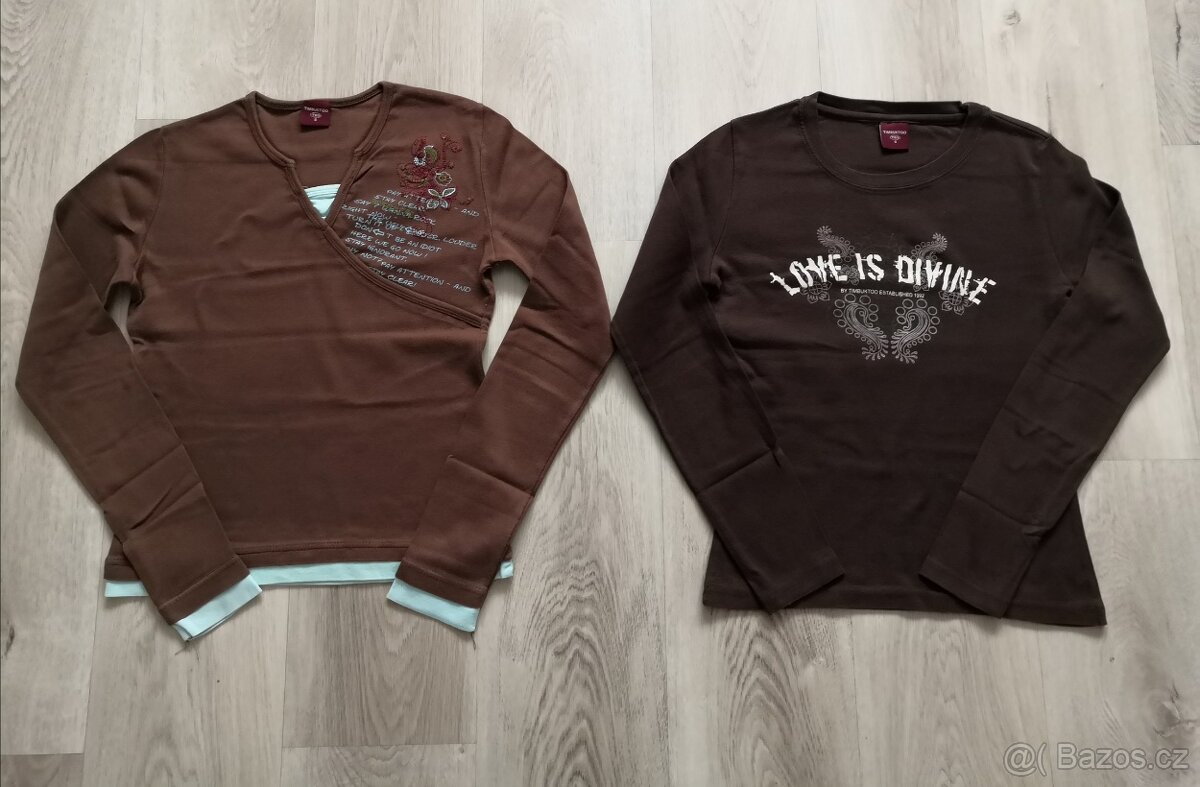 TRIKO S DLOUHÝM RUKÁVEM vel. 158-164 - 3