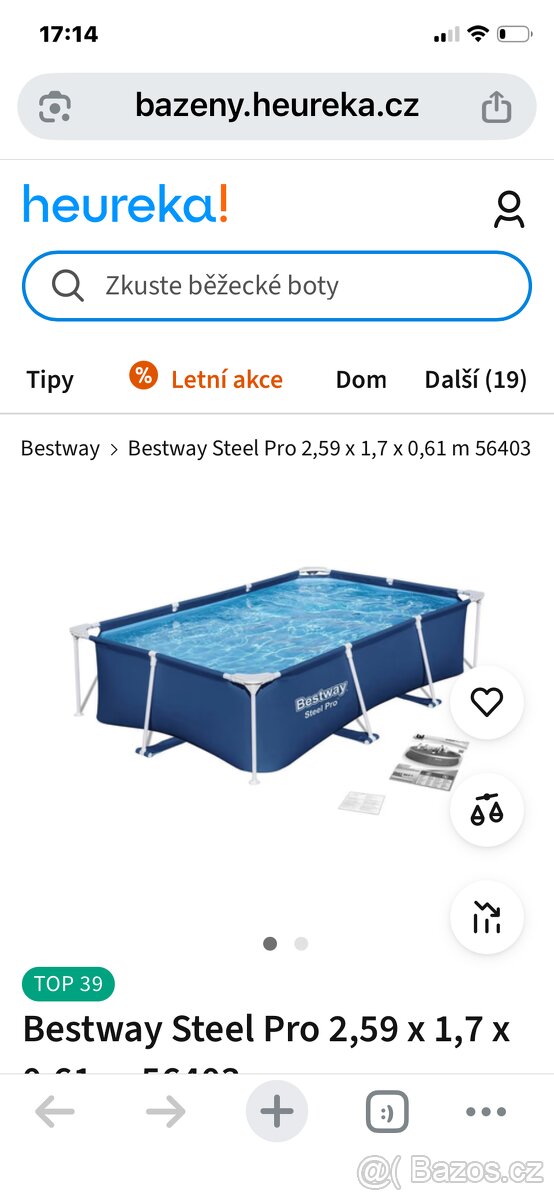 Bazén obdélník Bestway - 3