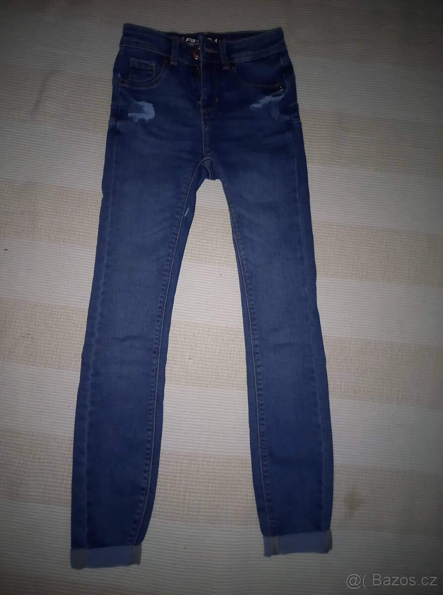 Džíny 10-12 let dívky - 3
