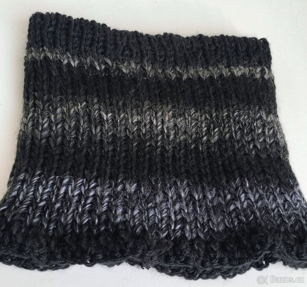 Čepice + rolák zimní - Unisex, velikost Uni, Ruční výroba - 3