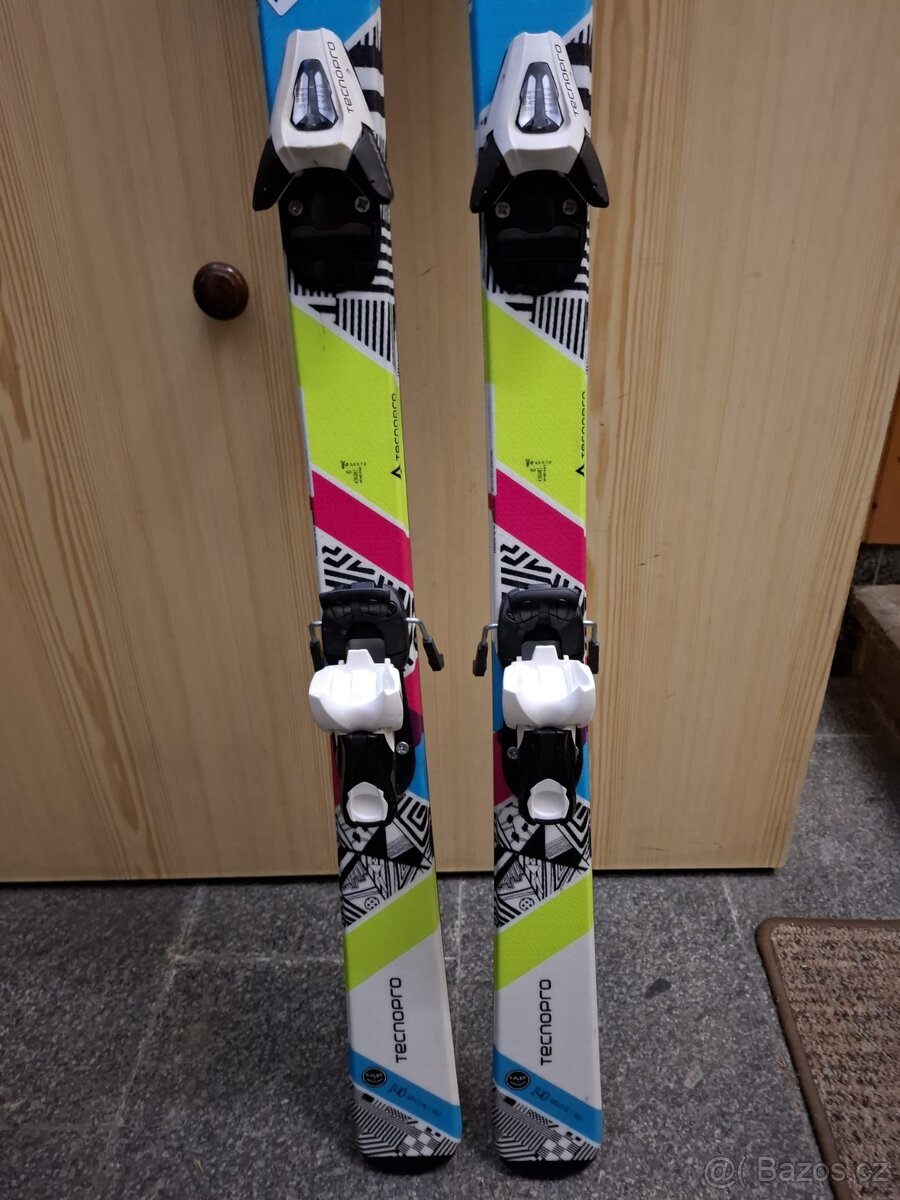 Sjezdové carvingové lyže TecnoPro délka 140cm - 3