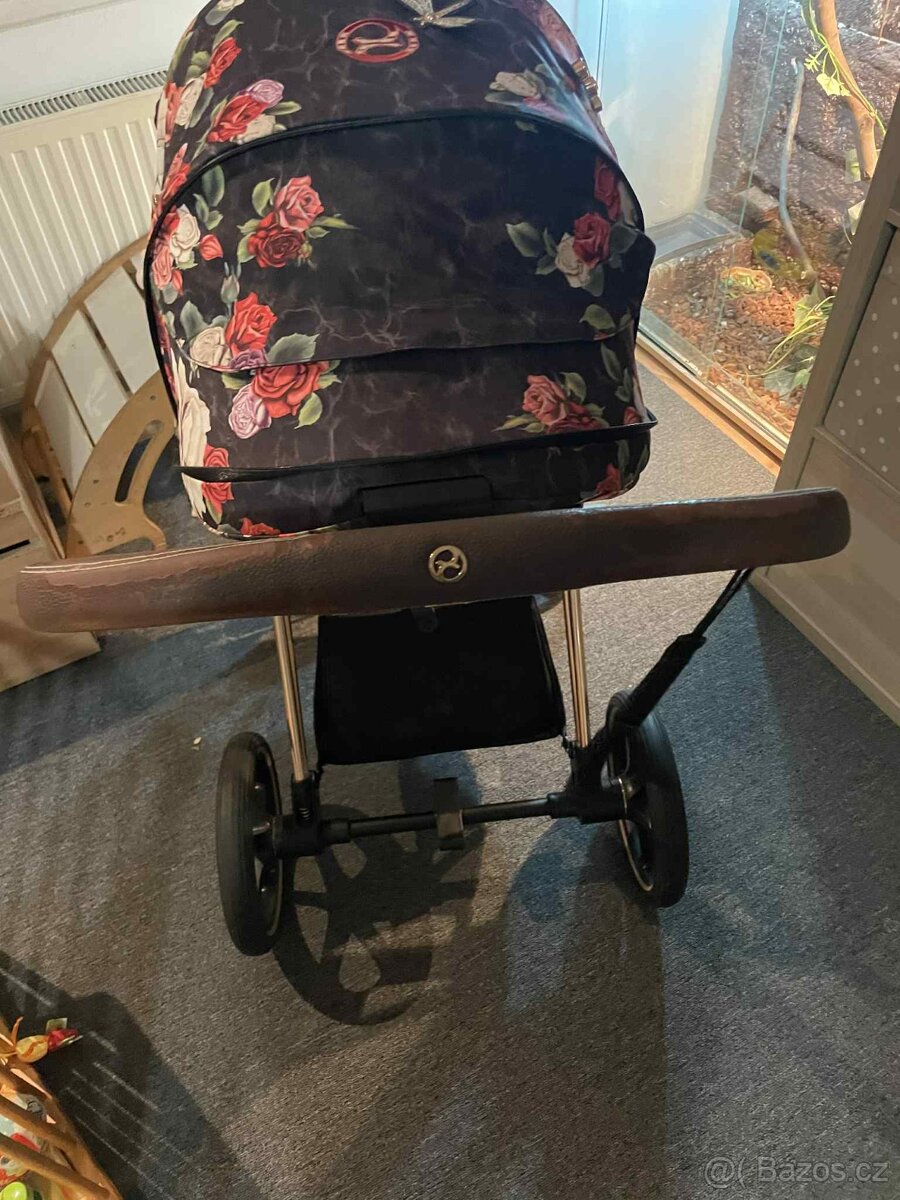 sportovní kočárek cybex priam blossom dark - 3