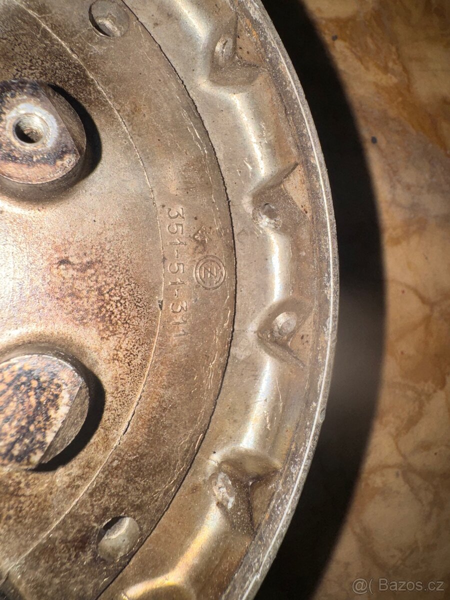 Buben + brzdový štít Jawa malá Kývačka - 3