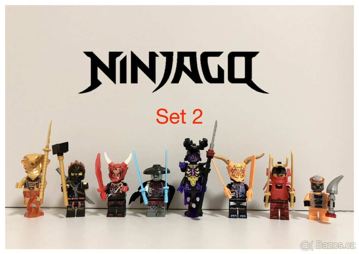 Figurky Ninjago (24ks) typ lego 1 - nove, nehrane - 3