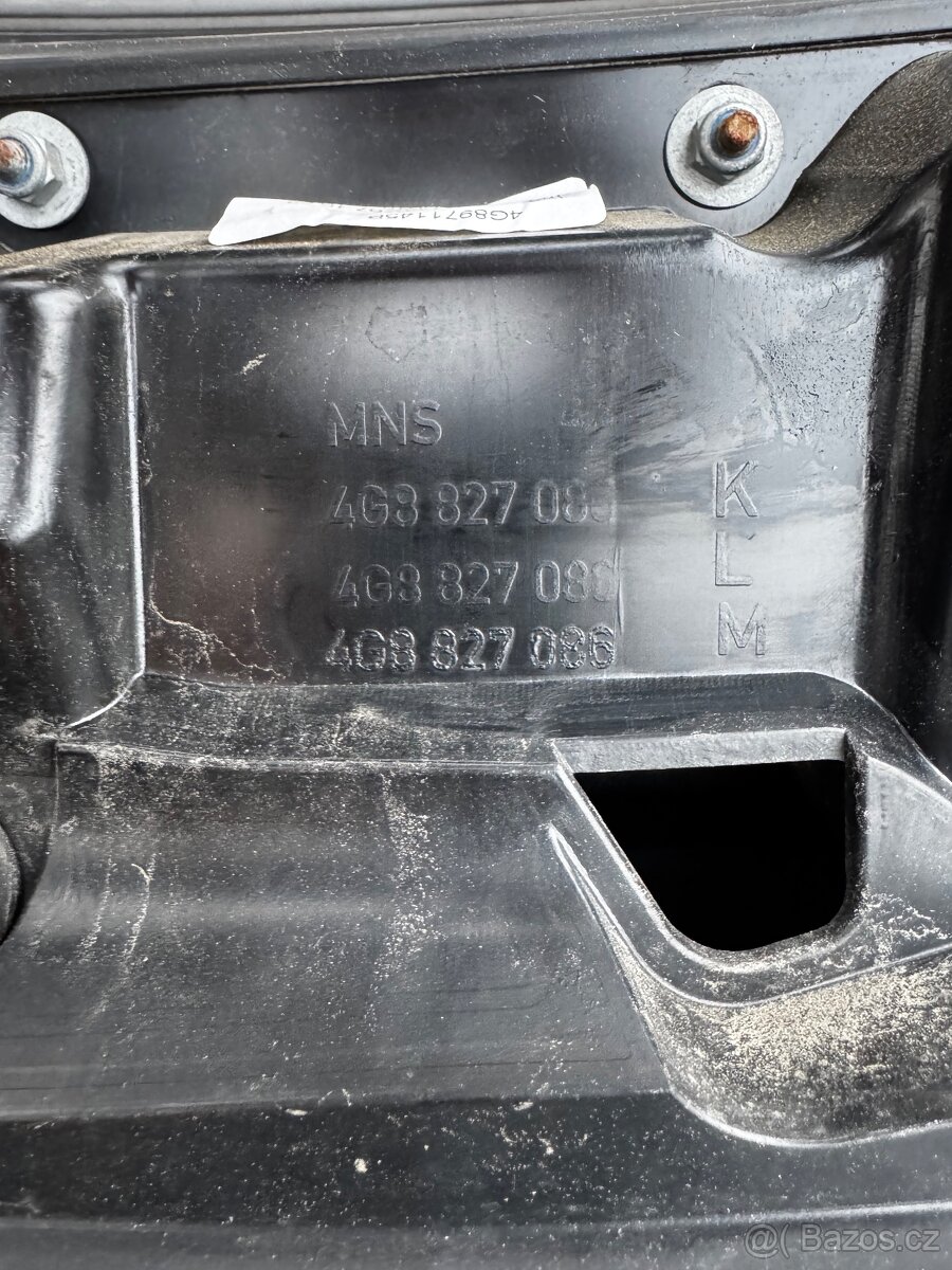 Audi A7 C7 – aktivní zadní spoiler + lišta kufru + kamera (O - 3