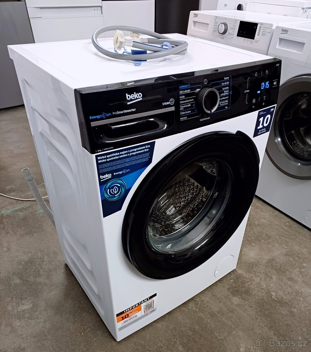 Nová pračka Beko 8 kg 1400 ot. ZÁRUKA - 3