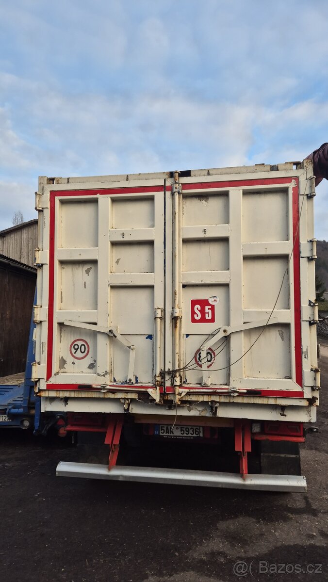 Sklápěcí návěs Schmitz 52m² trojkombinace - 3