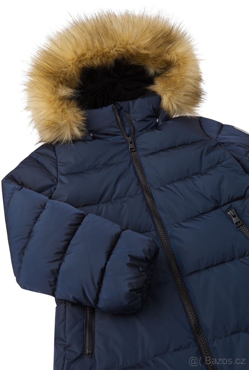 Bunda / kabátek Reima Lunta navy blue vel. 158 - 3