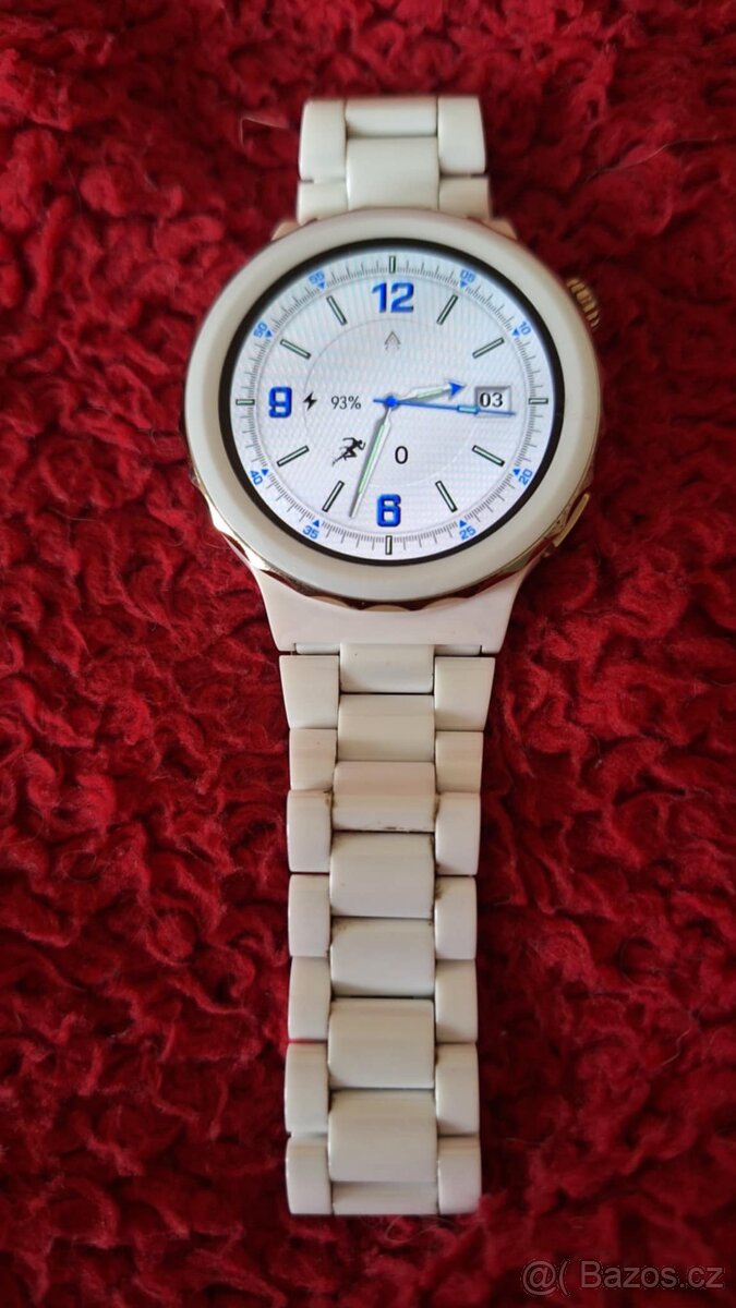 Chytré hodinky Huawei Watch GT 3pro ceramic white - 3