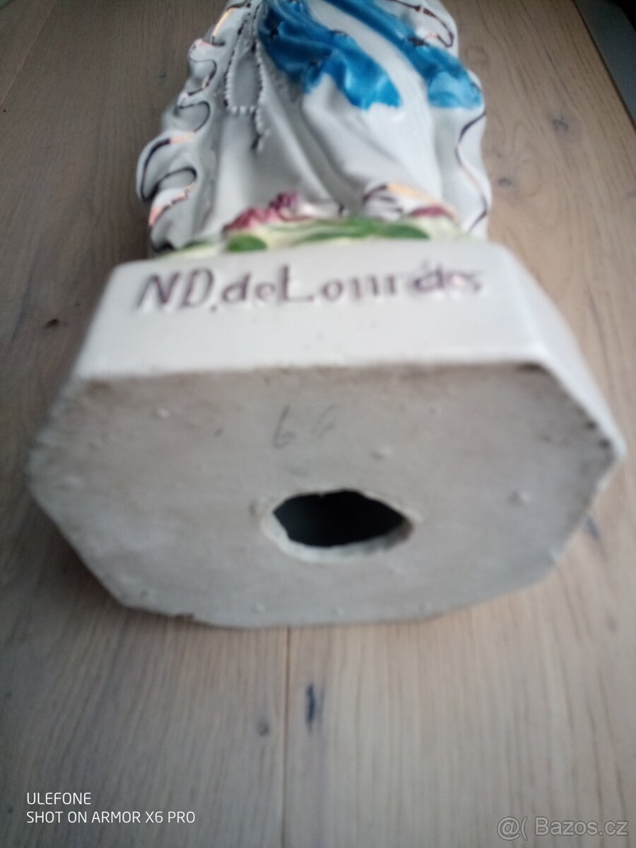 Socha Panny Marie starožitná - 3